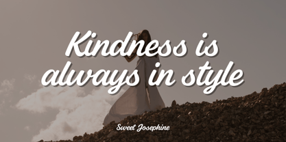 Sweet Josephine Font Poster 13