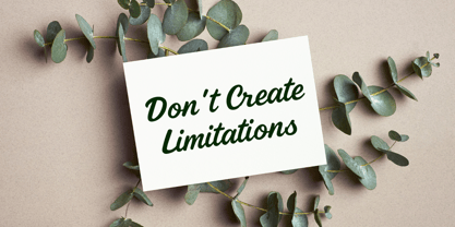 Sweet Josephine Font Poster 4