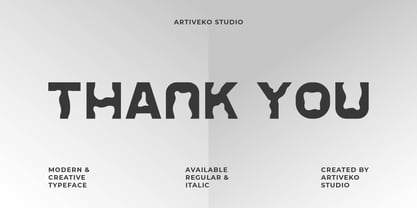 Belinte Font Poster 8