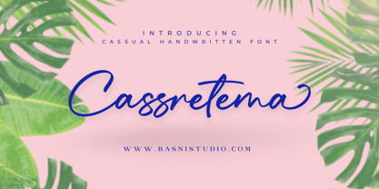 Cassretema Font Poster 1