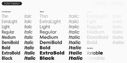 TT Fors Font Poster 4
