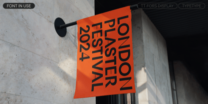 TT Fors Font Poster 11