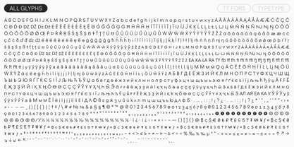 TT Fors Font Poster 10