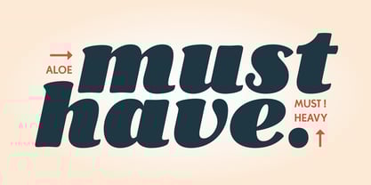 Aloe Font Poster 13