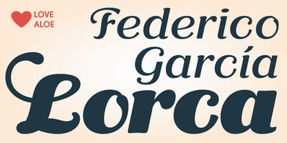 Aloe Font Poster 15