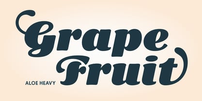 Aloe Font Poster 10
