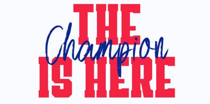 England Shoty Font Poster 3