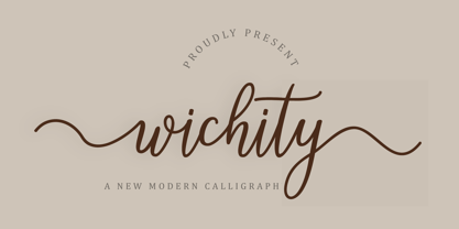 Wichity Font Poster 1