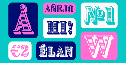 Brim Combined Font Poster 3