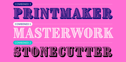 Brim Combined Font Poster 2