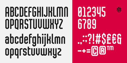 MN Aveiro Font Poster 7