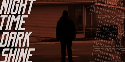 Outsiders Original Font Poster 2