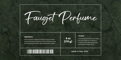 Senllich Font Poster 6