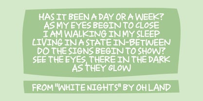 Adgang Forbudt Font Poster 2