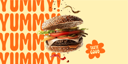 WR Coast Mango Font Poster 6