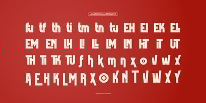 Aeterna Monaliya Font Poster 12