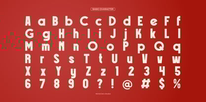 Aeterna Monaliya Font Poster 10