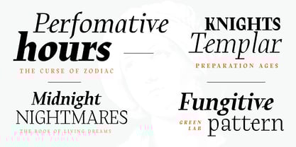 Rebuke Font Poster 7