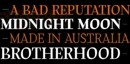 Rebuke Font Poster 6