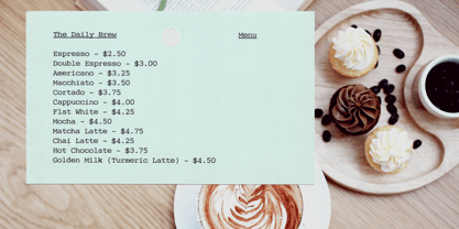 Cute Typewriter Font Poster 4