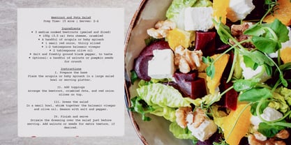 Cute Typewriter Font Poster 7