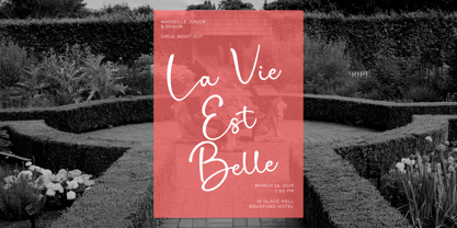 Angelline Font Poster 3