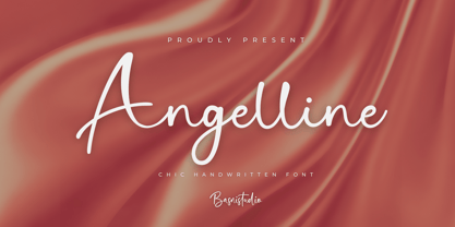 Angelline Font Poster 1