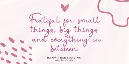 Angelline Font Poster 2