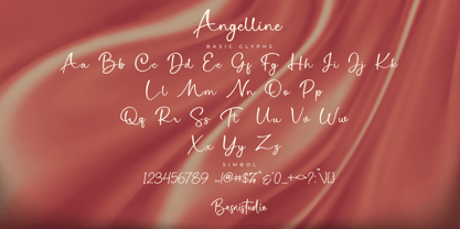 Angelline Font Poster 10