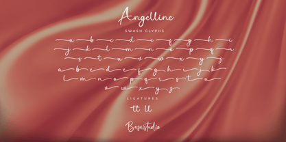 Angelline Font Poster 11