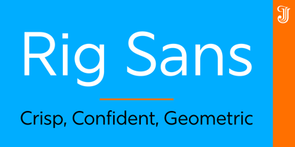 Rig Sans Font Poster 1