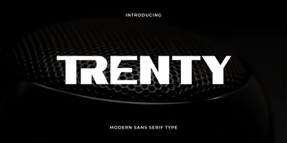 Trenty Font Poster 1