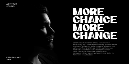 Trenty Font Poster 4