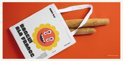 Blooby Chunky Block Font Poster 9