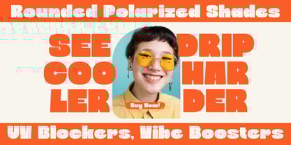 Blooby Chunky Block Font Poster 6