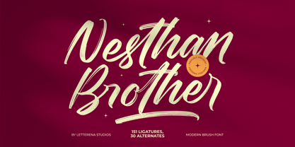 Nesthan Brother Font Poster 1