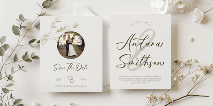 Graynita Calligraphy Font Poster 4