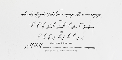 Graynita Calligraphy Font Poster 9