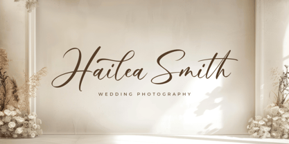 Graynita Calligraphy Font Poster 3