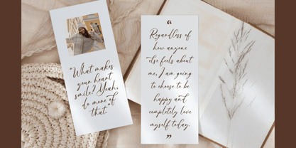 Graynita Calligraphy Font Poster 5