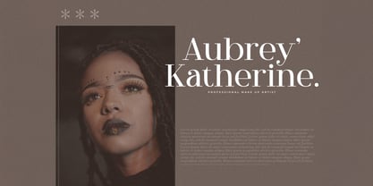 Riley Frost Font Poster 2