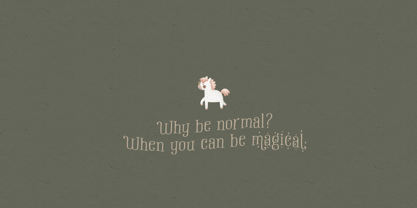 Billion Magical Font Poster 8