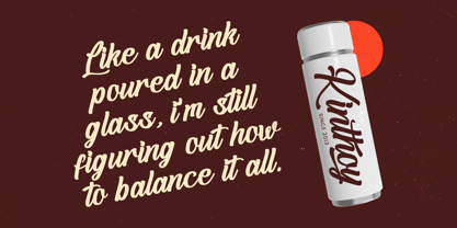 Blathie Font Poster 8