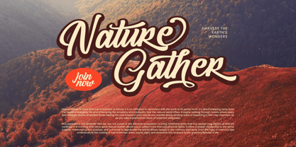 Blathie Font Poster 6