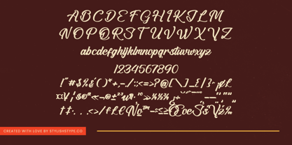 Blathie Font Poster 14