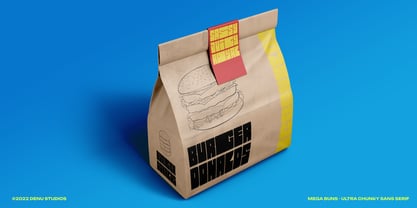 Mega Buns Font Poster 7