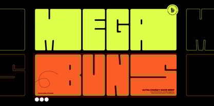 Mega Buns Font Poster 1