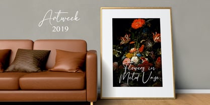 Afronghey Font Poster 4