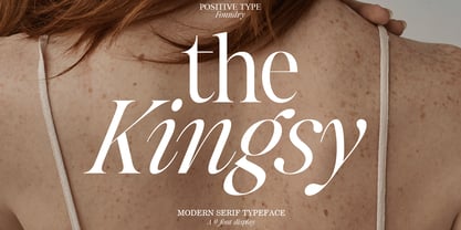 The Kingsy Font Poster 1