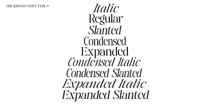 The Kingsy Font Poster 6